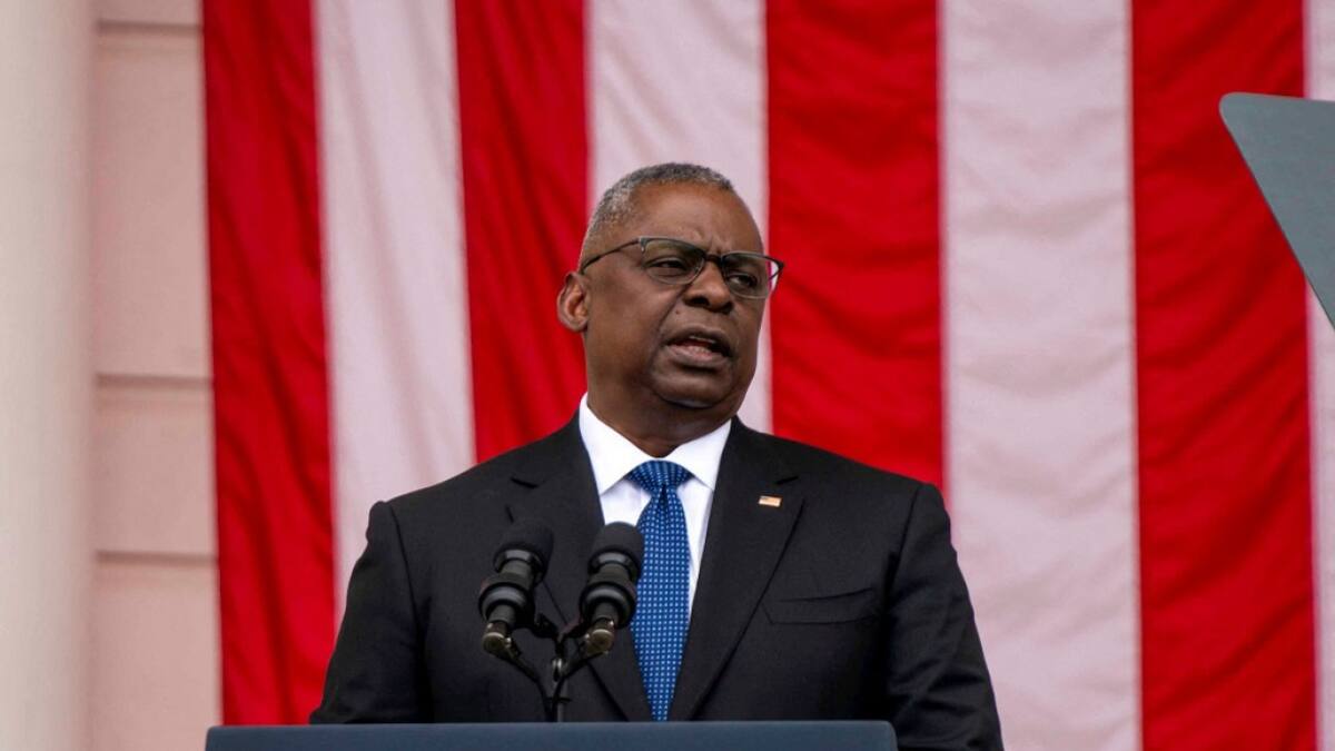 Lloyd Austin, jefe del pentágono. Foto: Reuters.