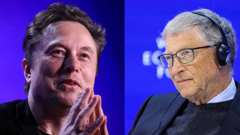 Elon Musk desmiente a Bill Gates. Fotos: NA.