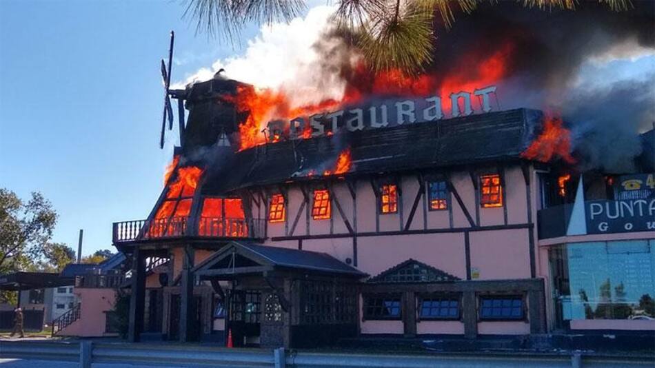 Incendio Ituzaingó - Restaurante
