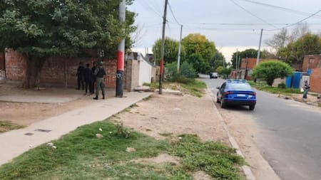 El lugar donde fueron atacados los gendarmes en Rosario. Foto: rosario3