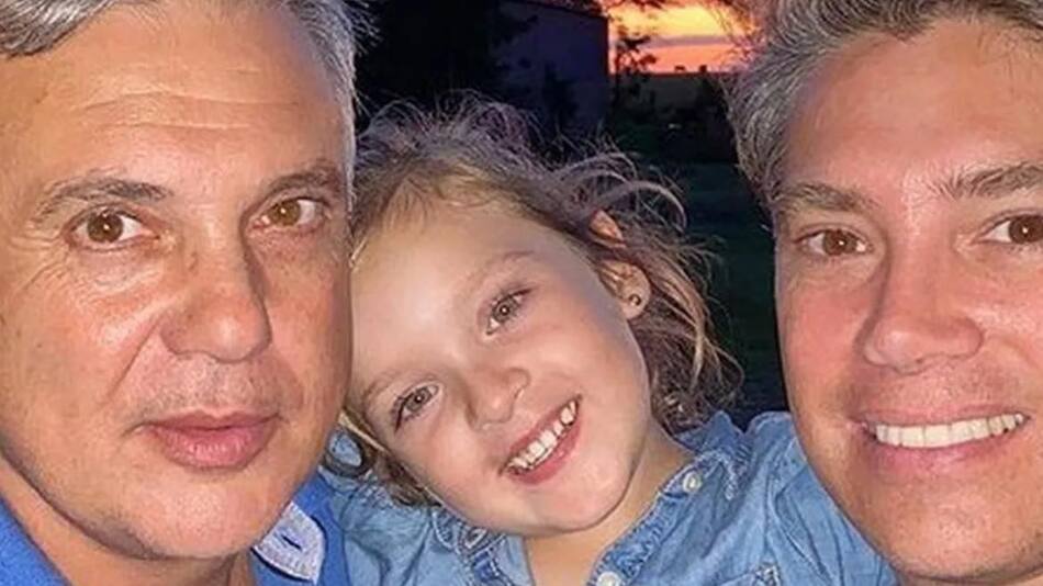 Fabián Núñez, Sofía y Andrés Galfrascoli, derrumbe en Miami