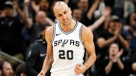 Emanuel Ginobili en San Antonio Spurs (Reuters)