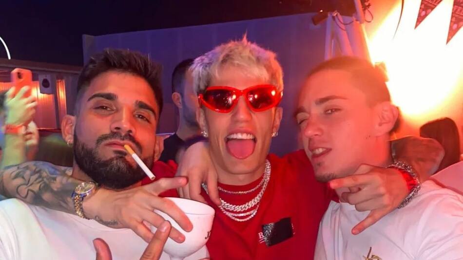 Alejandro Garnacho festejó su cumpleaños con una llamativa fiesta. Foto: Instagram @garnacho7.