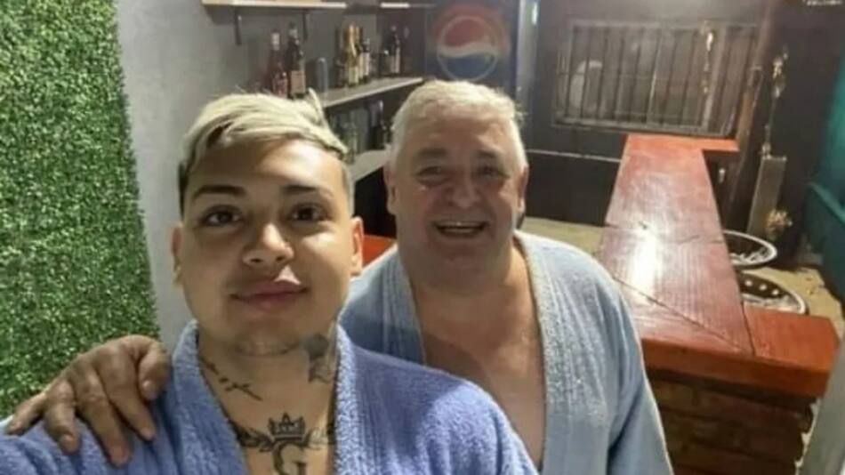 Walter Rodríguez Sierra y su hijo, detenidos. Foto: El Argentino Diario.
