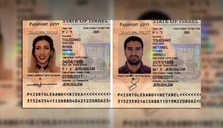 Iraníes detenidos con pasaportes falsos, documentos