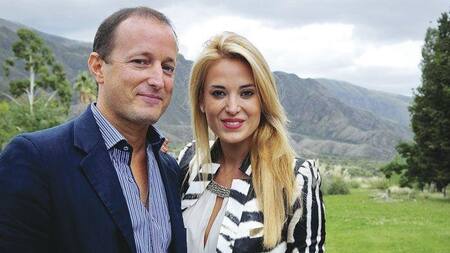 Martín Insaurralde y Jésica Cirio