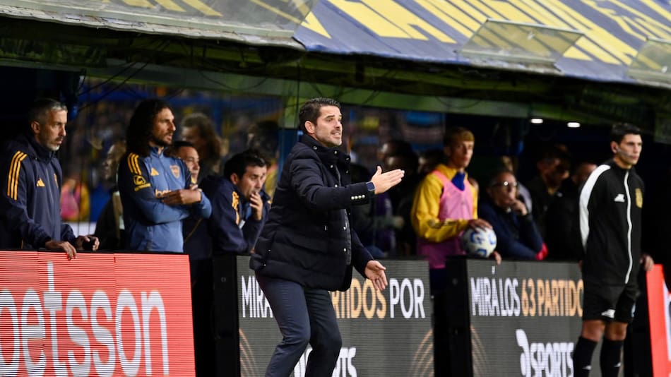 Fernando Gago, Boca Juniors vs Barracas Central. Foto: NA/Juan Floglia