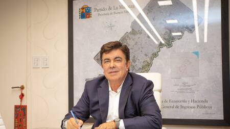 Intendente de La Matanza, Fernando Espinoza. Foto: intendencia de LM.