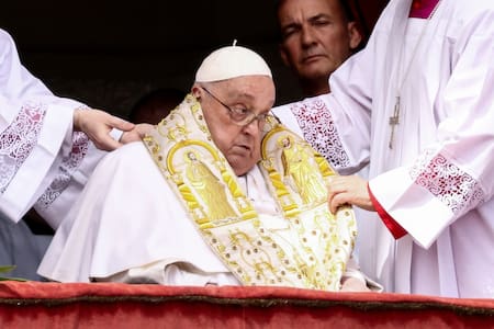 El Papa Francisco celebra la Pascua. Foto: Reuters/Yara Nardi.