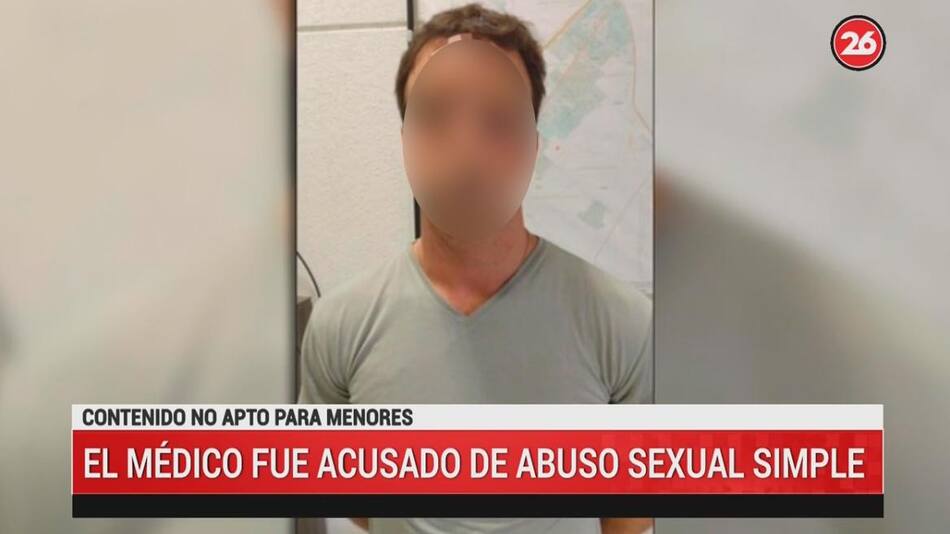Canning: detención de médico que se masturbó sobre una paciente, Canal 26