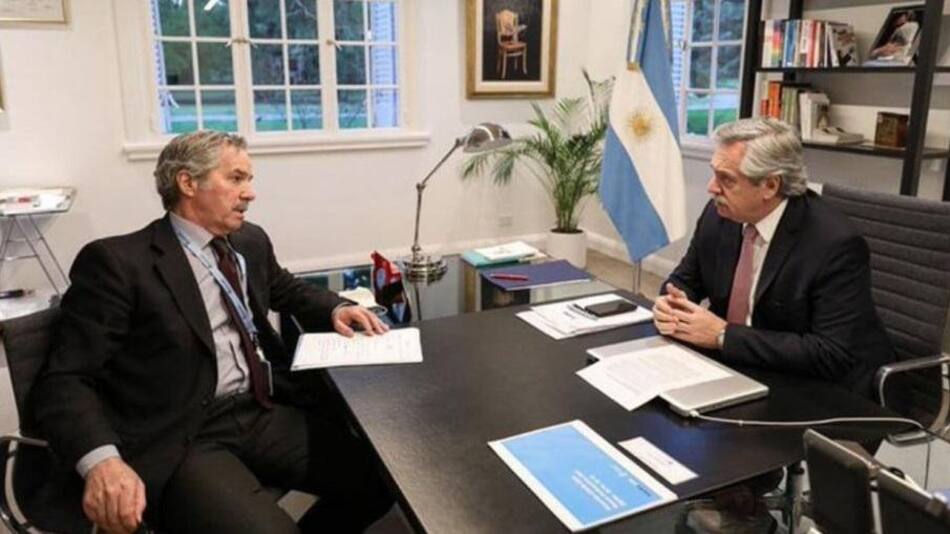 Alberto Fernández y Felipe Solá, NA