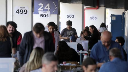 Plebiscito en Chile. Foto: EFE