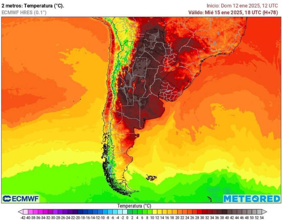 Ola de calor extrema. Foto: Meteored
