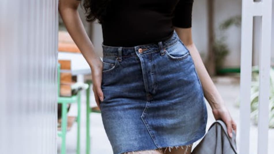 faldas de jean