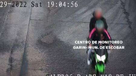 Capturas de las cámaras del robo de Andres Blaquier. Foto: NA.