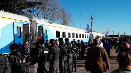 Tren en Mar del Plata - Twitter