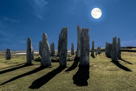 Callanish Stones, Isla de Lewis, Escocia. Foto X.