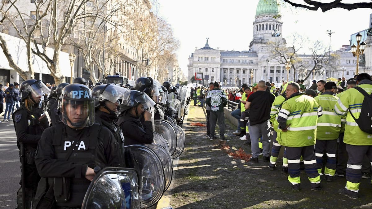 El operativo policial del Gobierno para las movilizaciones por el paro general: los detalles de las medidas