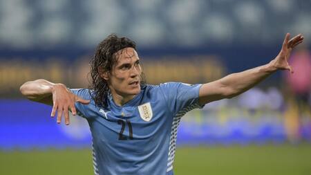 Edinson Cavani. Foto: NA.