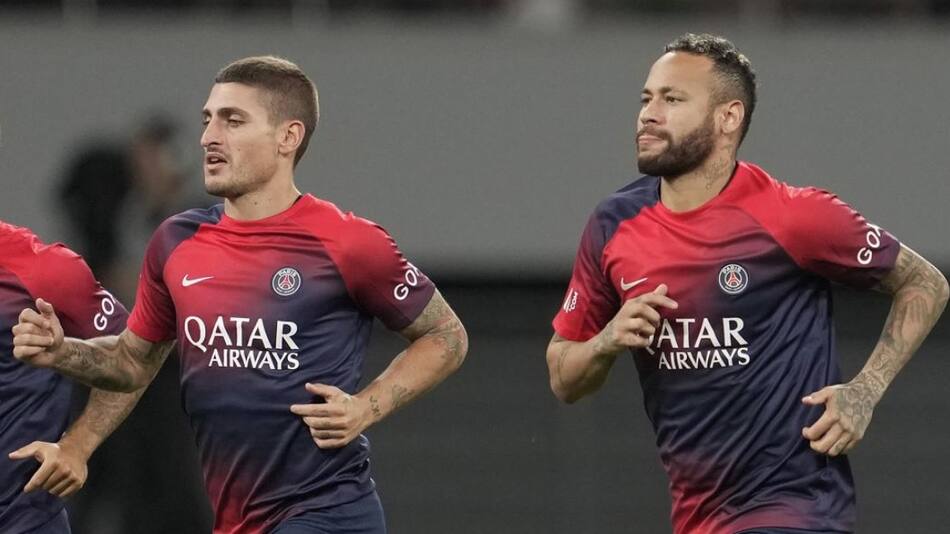 Neymar y Marco Verratti. Foto: EFE.