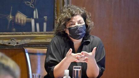 Carla Vizzotti, ministra de Salud. Foto: NA.