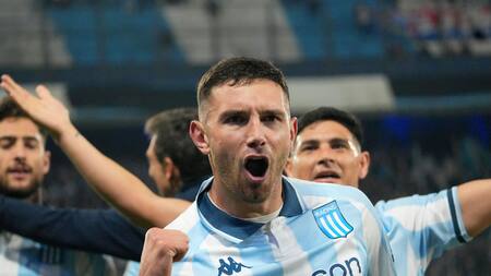 Maravilla Martínez, Racing, Copa Sudamericana. Foto: NA/Claudio Fanchi.