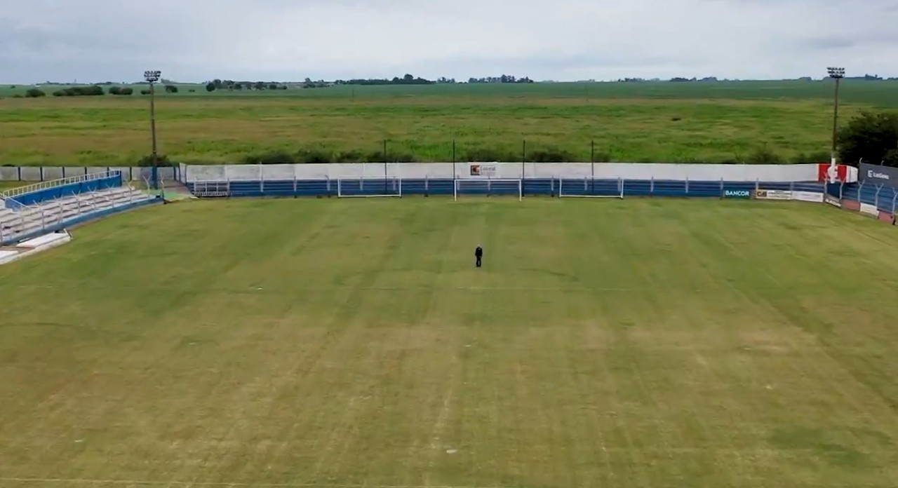 El video del Argentino de Monte Maíz en la previa al enfrentamiento contra Boca por Copa Argentina. Foto: Captura de video.