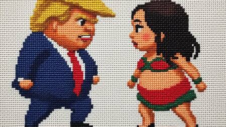 Memes Debate Presidencial en Estados Unidos entre Kamala Harris y Donald Trump. Imagen: X