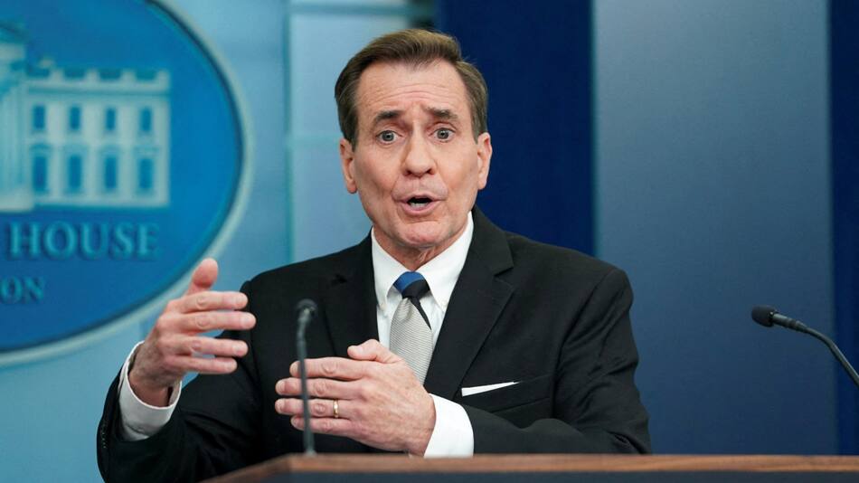 John Kirby, portavoz del Consejo de Seguridad Nacional. Foto: REUTERS.