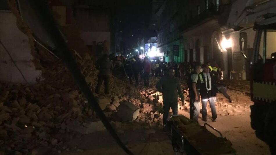 Derrumbe de cine en Tucumán