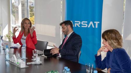 Encuentro de Malena Galmarini y Matías Tombolini