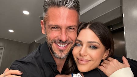 Evangelina Anderson y Martín Demichelis.