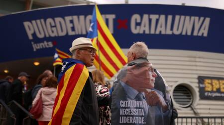 Elecciones en Catalunya. Foto: REUTERS.