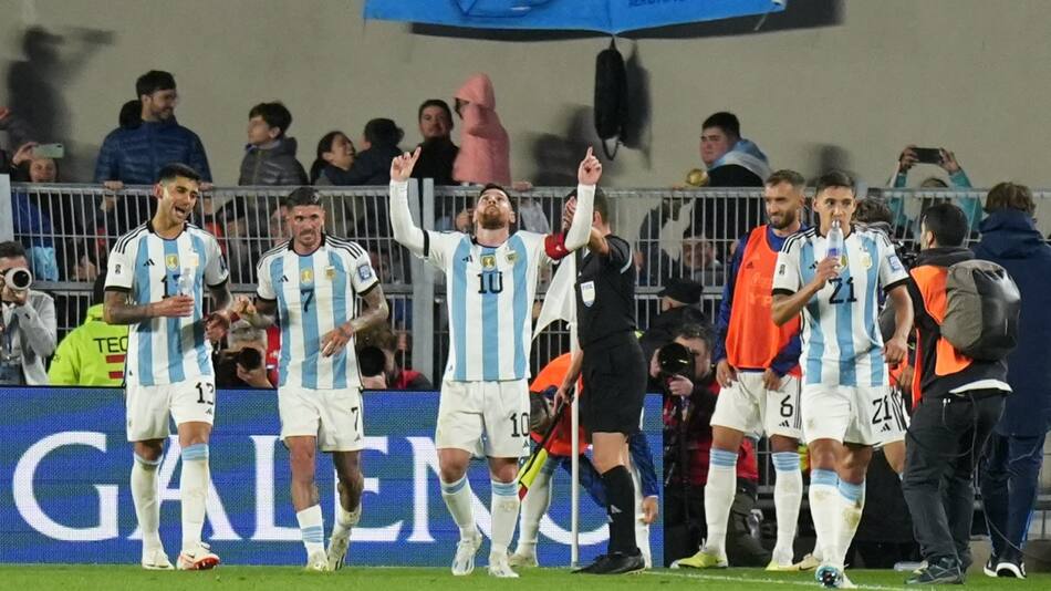 Selección Argentina. Foto: NA.