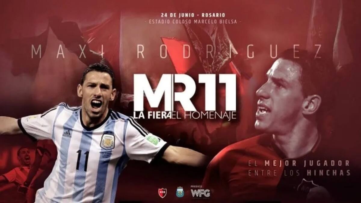 Despedida de Maxi Rodríguez.