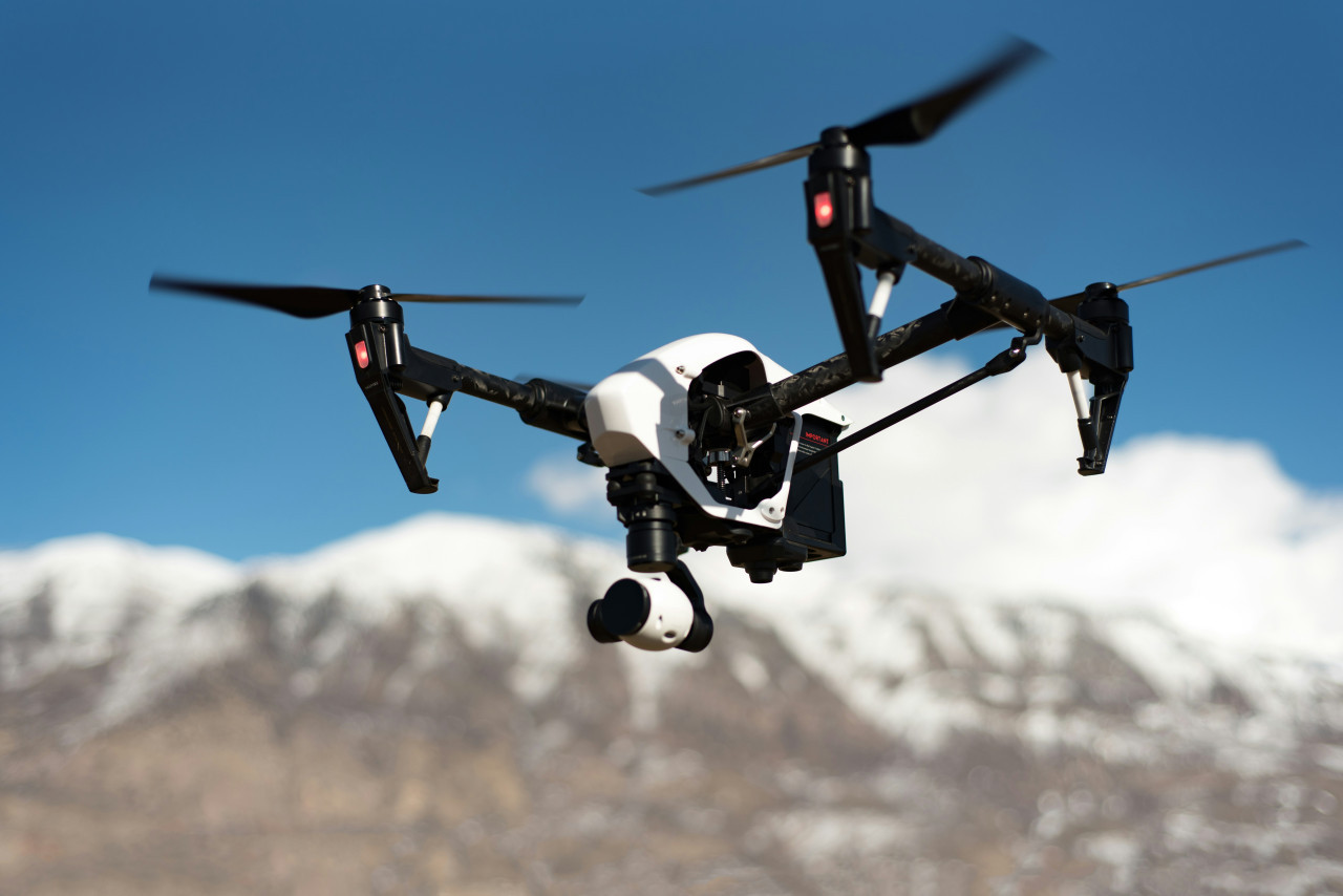 Drone. Foto: Unsplash.
