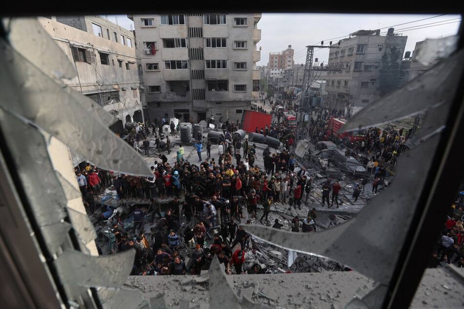Guerra Israel-Hamás; Franja de Gaza. Foto: Reuters
