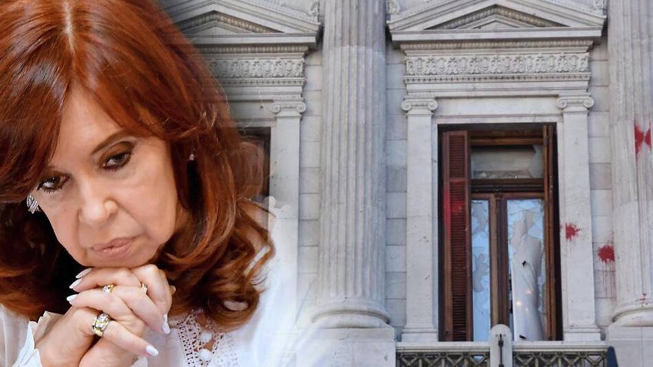 Ataque a despacho de Cristina Kirchner, Congreso
