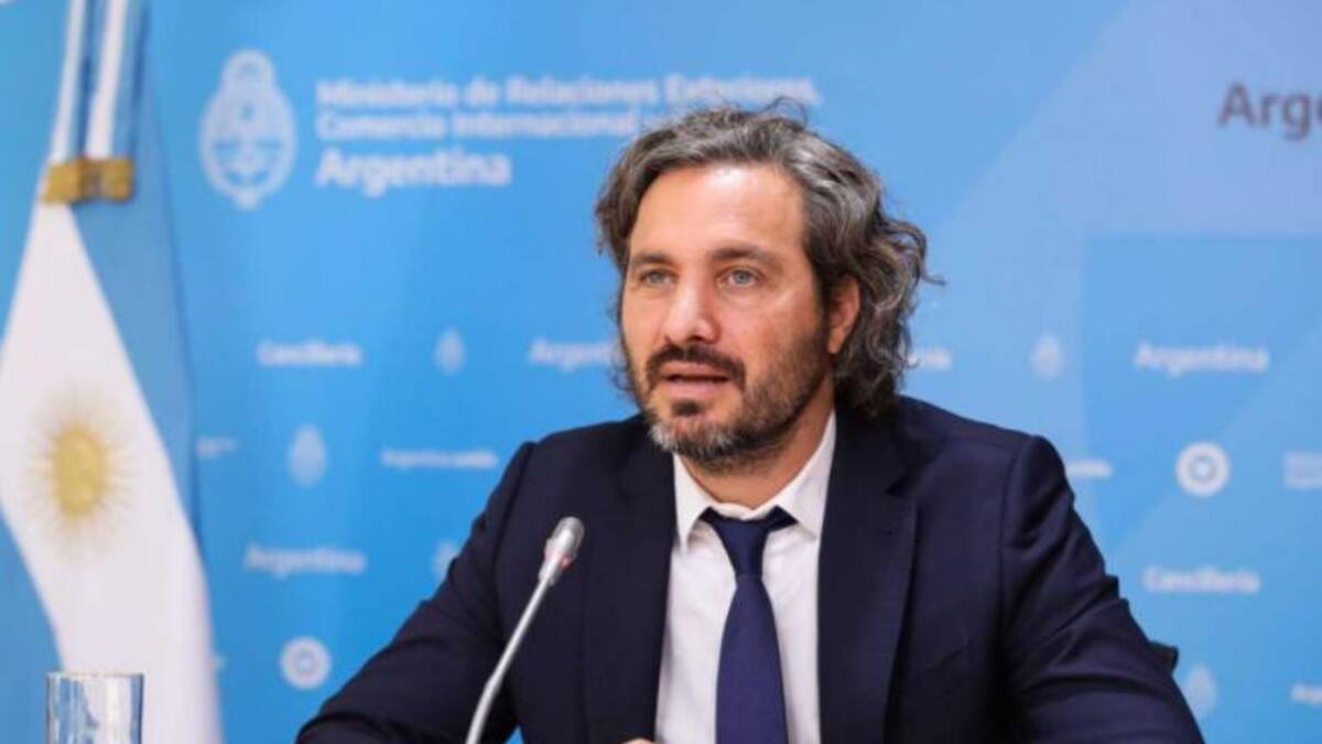 Santiago Cafiero, canciller, NA