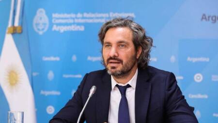 Santiago Cafiero, canciller, NA