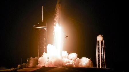 Nuevo lanzamiento de SpaceX al especio. Foto: Reuters.