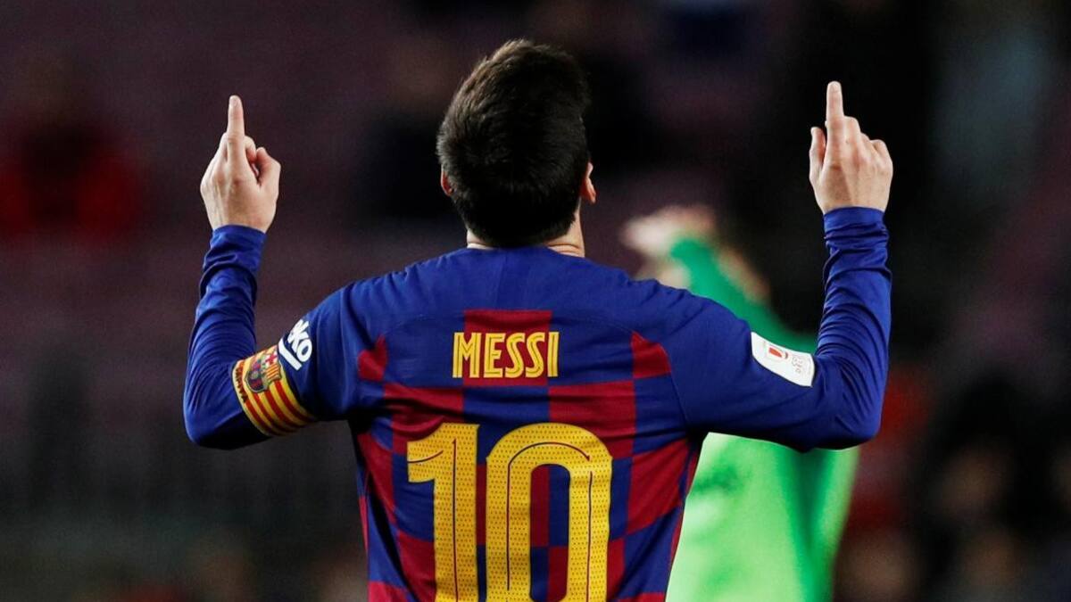 Lionel Messi en Barcelona, REUTERS