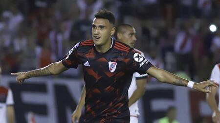 Matías Suárez, jugador de River, fútbol, Agencia NA