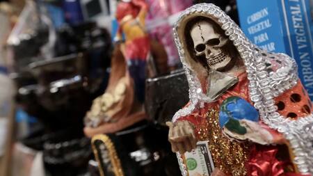 Santa muerte. Foto: EFE