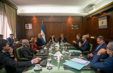 Rosatti se reunió con jueces de Casación y del fuero penal económico