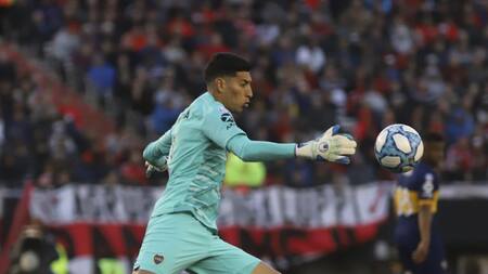 Esteban Andrada, arquero de Boca, Superclásico, NA