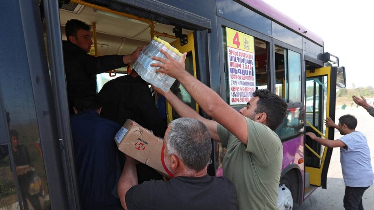 Crisis en Nagorno Karabaj. Foto: Reuters.