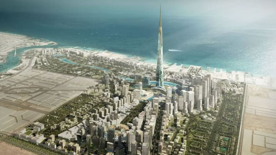 Proyecto de la Torre Jeddah en Arabia Saudita.