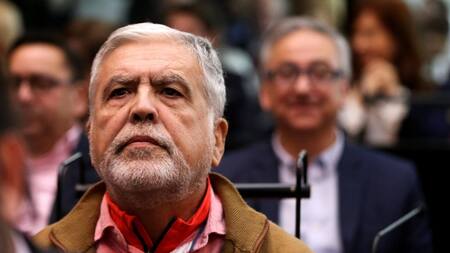 Julio De Vido en el banquillo de la causa Vialidad (Reuters)