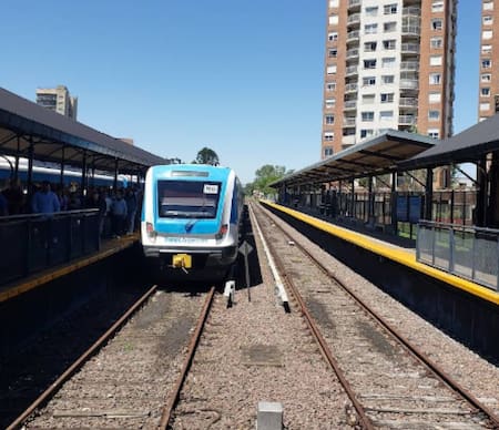 Tren; estación de tren; Tigre. Foto: Google Maps.